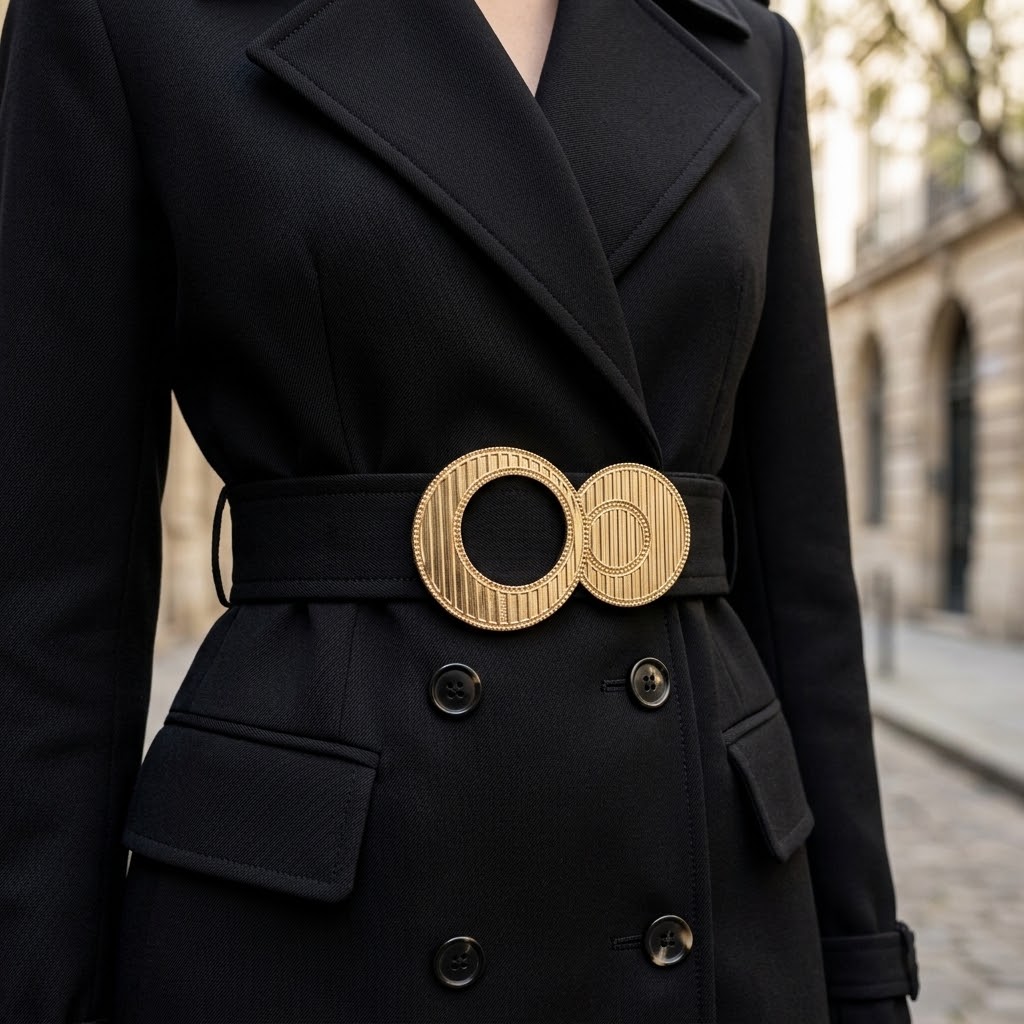 boucle-passant-dore-ceinture-trench-coat-gabardine